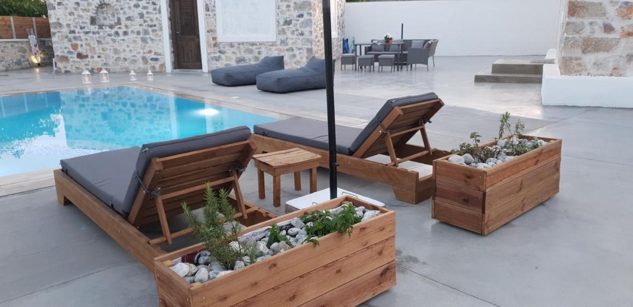 Double Bee Villa With Private Pool Agios Konstantinos  Exterior foto